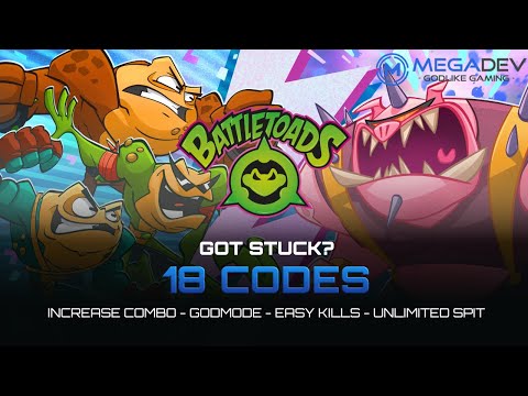 BATTLETOADS Cheats: Unlimited Spit, Godmode, Easy Kills, … | Trainer by MegaDev