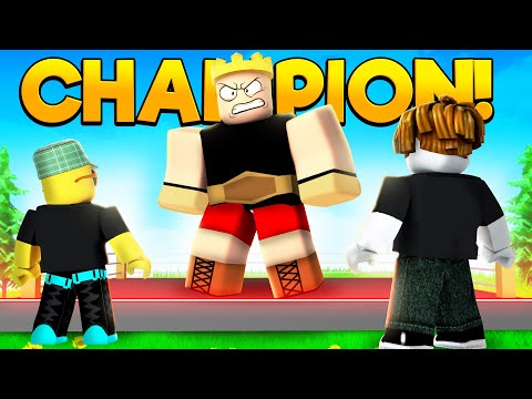 BECOMING THE MOST STRONGEST BOXER IN ROBLOX