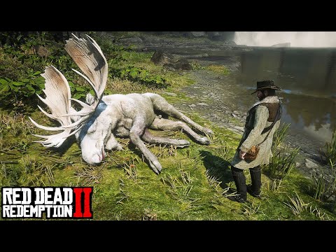 BERBURU HEWAN LEGENDARIS LAINNYA & RUSA ALBINO RAKSASA! Red Dead Redemption 2