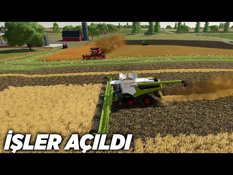 BİÇERLER HIZLI İŞE BAŞLADI DURMAK YOOOOOK | FARMİNG SİMULATOR 2022 | fs 22 | vadinin sahibi