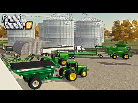 BIG HARVEST CREW! EQUIPMENT'S READY- LETS HARVEST! (MULTIPLAYER) | FARMING SIMULATOR 2019