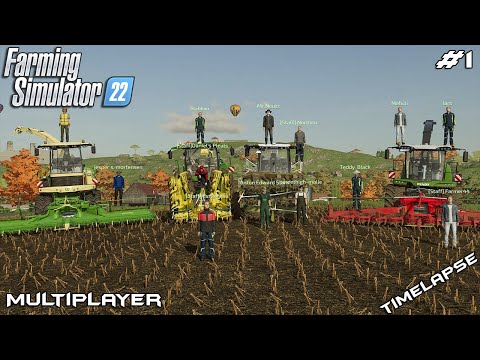 BIG silage harvest – 4 000 000 liters | Haut-Beyleron | Multiplayer Farming Simulator 22 | Episode 1