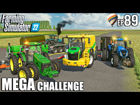 BIG Slurry Spreading with NEW DLC | MEGA Challenge | Farming Simulator 22 #89
