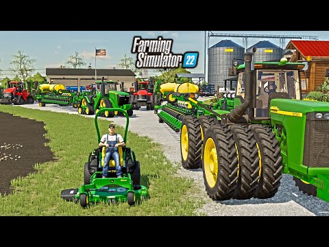 BIG TIME FARMER'S- PLANTING 2,000 ACRES IN A DAY! (48 ROW PLANTERS) | FARMING SIMULATOR 22