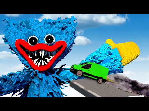 BILER vs. HUGGY WUGGY :: Vildeste CRASH nogensinde!