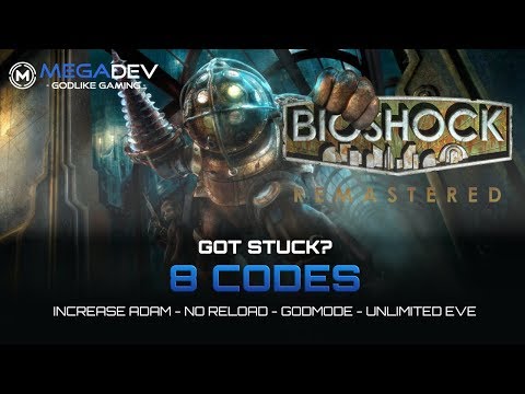 BIOSHOCK REMASTERED Cheats: Increase Adam, Godmode, No Reload, … | Trainer by MegaDev