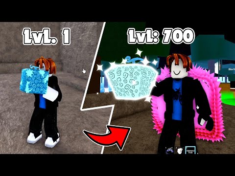Blox Fruits – Thử Thách Random Trái Ác Quỷ mỗi 2h (Level 1 to Level 700 in Roblox)