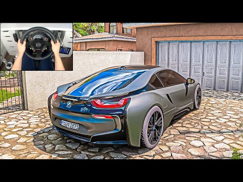 BMW i8 – Forza Horizon 5 (Steering Wheel + Shifter) Gameplay