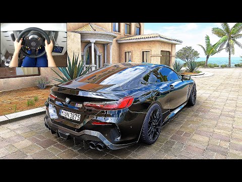 BMW M8 Coupe – Forza Horizon 5 (Steering Wheel + Shifter) Gameplay