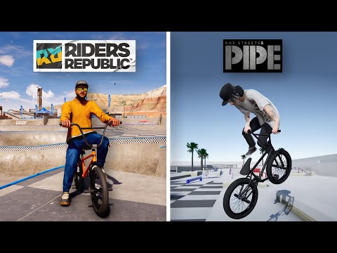 BMX in Riders Republic VS Pipe BMX Streets