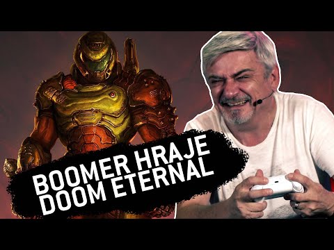 Boomer Michal Suchánek hraje DOOM Eternal a Rob to nevydejchal!