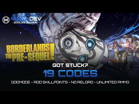 BORDERLANDS: THE PRE-SEQUEL Cheats: Godmode, Unlimited Ammo, No-Reload, … | Trainer by MegaDev