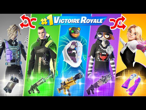 BOSS SAISON 4 ALEATOIRE CHALLENGE pour TOP1 sur FORTNITE !