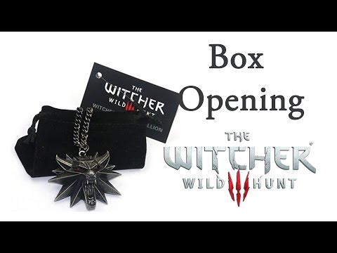Box Opening: The Witcher 3 Wild Hunt ( Wolf Medallion )