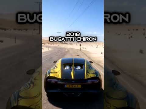 Bugatti Evolution In Forza Horizon 5