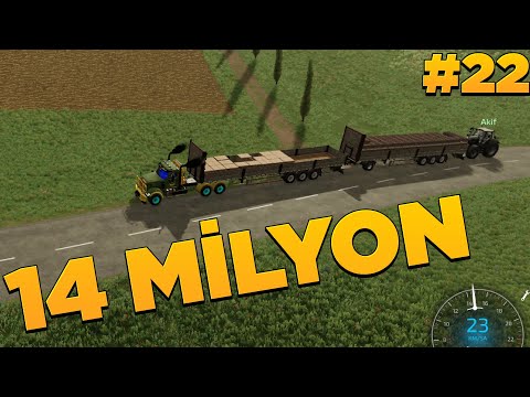 BÜGÜNE KADARKİ EN BÜYÜK SATIŞIMIZI YAPTIK | FARMİNG SİMULATOR 2022 | FS22 | fs 22 öğretici