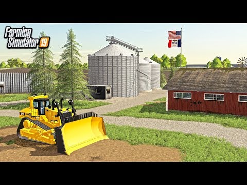 BUILDING A FARM FROM SCRATCH WITH BULLDOZER! (ROLEPLAY) | FARMING SIMULATOR 2019
