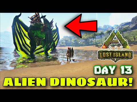 BUNNY FOUND A ALIEN DINOSAUR ! |  Ark Survival Evolved Lost Island Day 13 In Hindi