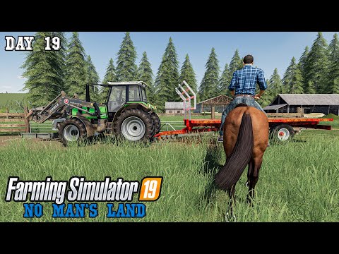 Buying Livestock, Horses | Day 19 on No man's land | Farming Simulator 2019 Timelapse