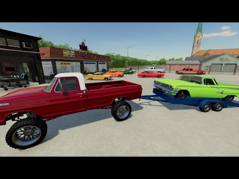Buying Race Car from classic cars dealership | Farming Simulator 22