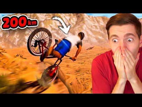 CAI DE BICICLETA em um MORRO A 200 km/h! – Riders Republic