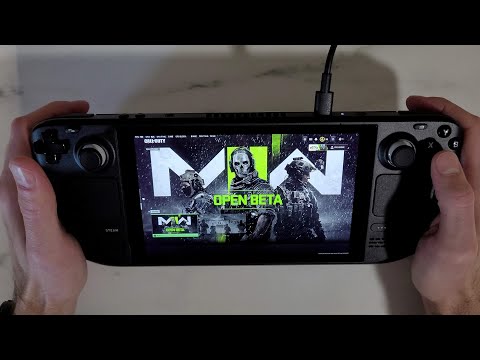 Call of Duty Modern Warfare II Beta on the Steam Deck @ 60+ FPS