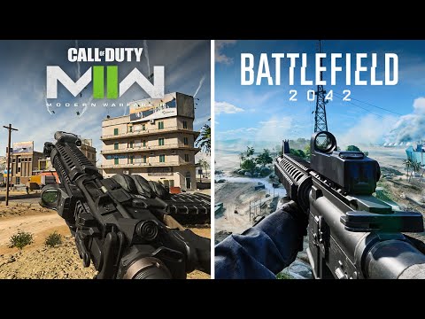Call of Duty Modern Warfare II vs Battlefield 2042 – Attention to Detail Comparison (PC)