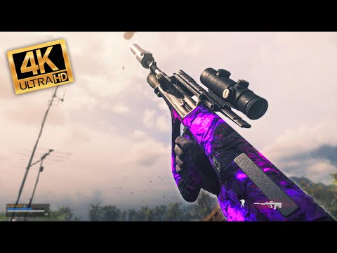 Call of Duty Modern Warfare-Warzone Solo AUG Gameplay (No Commentary)