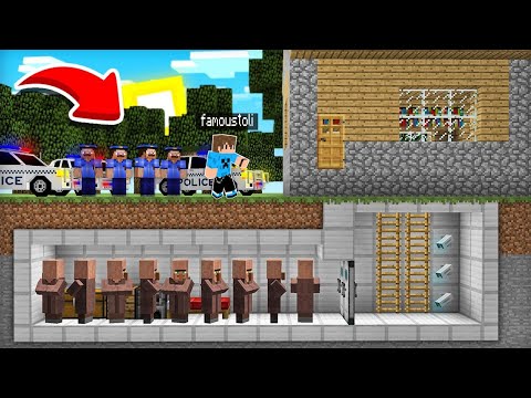 ΓΙΑΤΙ ΟΙ VILLAGERS ΚΡΥΦΤΗΚΑΝ ΑΠΟ ΤΗΝ ΑΣΤΥΝΟΜΙΑ ΣΤΟ MINECRAFT