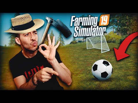 ΕΚΑΝΑ ΤΟ ΧΩΡΑΦΙ ΜΟΥ ΓΗΠΕΔΟ ΠΟΔΟΣΦΑΙΡΟΥ | Farming Simulator 2019 #9