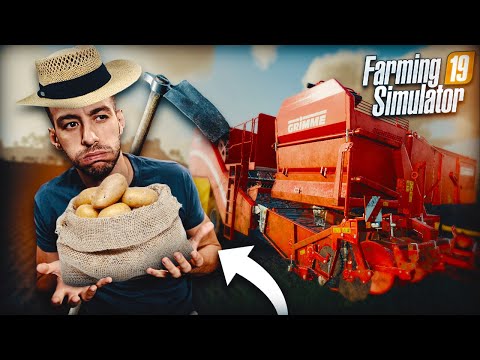 Η ΠΑΤΑΤΑ ΠΡΕΠΕΙ ΝΑ ΜΕ ΣΩΣΕΙ | Farming Simulator 2019 #20