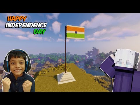 Celebrating INDEPENDENCE DAY with BROTHER in MINECRAFT