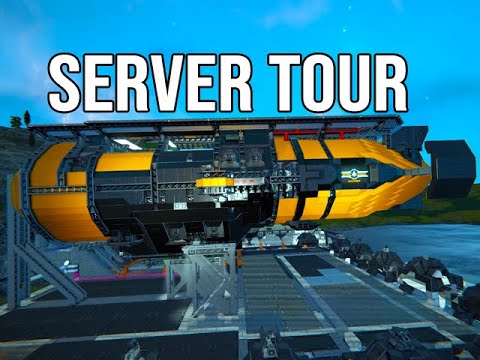 Ceverus System Server Tour – Space Engineers
