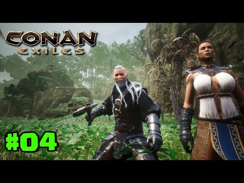 CHEGAMOS NA PERIGOSA FLORESTA  –  CONAN EXILES #04