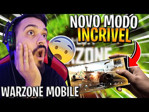 CHEGOU o NOVO MODO no WARZONE MOBILE e ESTÁ INCRIVEL – COD WARZONE MOBILE