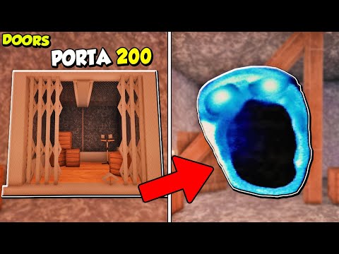 CHEGUEI NA PORTA 200 DE DOORS E ISSO ACONTECEU…. | ROBLOX (FINAL ESTRANHO)
