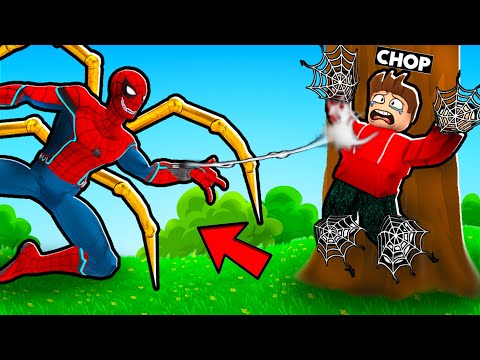 CHOP FOUND THE MOST RARE SPIDER MONSTER IN ROBLOX