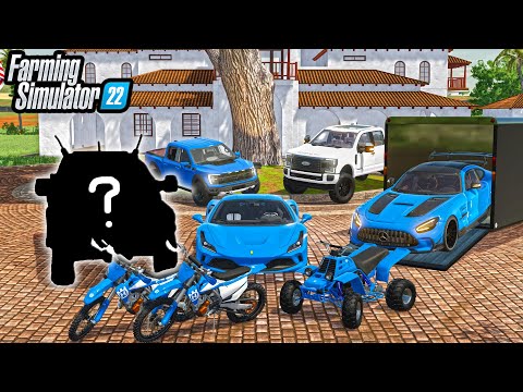 CLEANING OUT GRANDPA'S MANSION! (LIFTED TRUCKS + SUPERCARS) | Farming Simulator 22