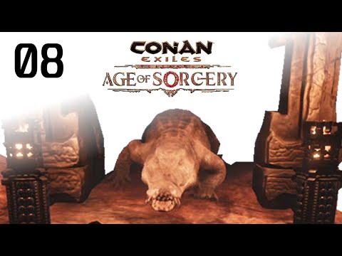 Cocodrilo gigante 1 vs 1 | Age of Sorcery 008 | Conan Exiles 2023
