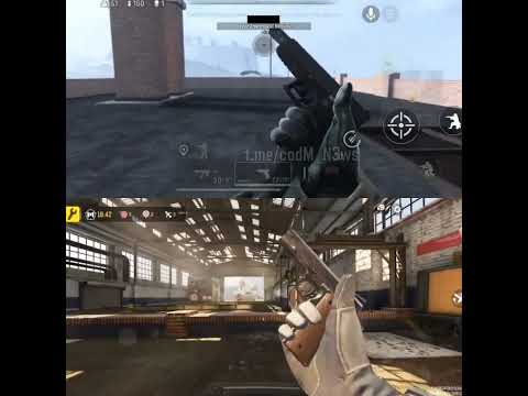 COD Mobile weapon inspection Vs Warzone Mobile Weapon inspection #warzonemobile