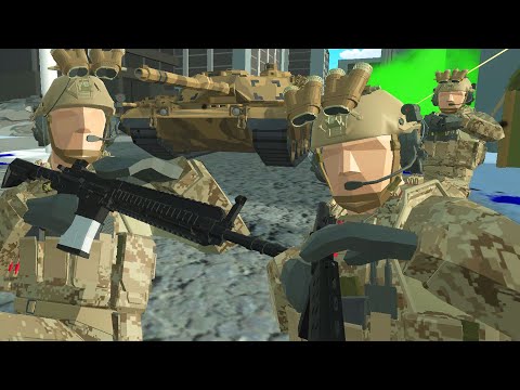 Cold War Invasion at Checkpoint Charlie BORDER WALL! – Ravenfield: Battle Simulator