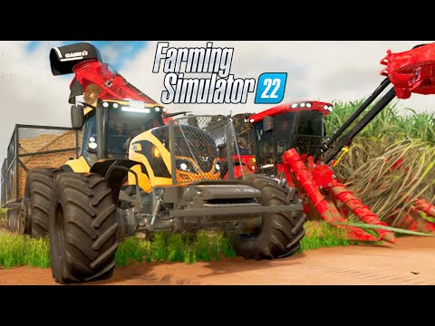 COLHEDORA DE CANA MANUAL (FAZENDA DO OCO) | Farming Simulator 22