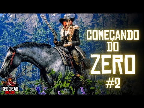 COMEÇANDO DO ZERO EM RED DEAD ONLINE (parte 2) UMA BOA ARMA E UM BOM CAVALO RDR2