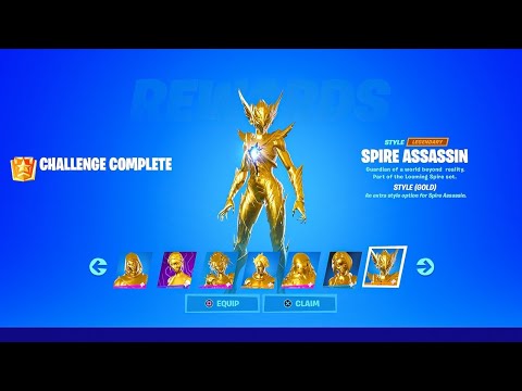 Como DESBLOQUEAR TODAS las SKINS *DORADAS* en FORTNITE TEMPORADA 6 😱🔥 ESTILOS de ORO PASE DE BATALLA