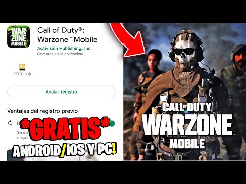 Como DESCARGAR Y JUGAR CALL OF DUTY WARZONE MOBILE GRATIS en ANDROID *2022* TUTORIAL 😱🔥