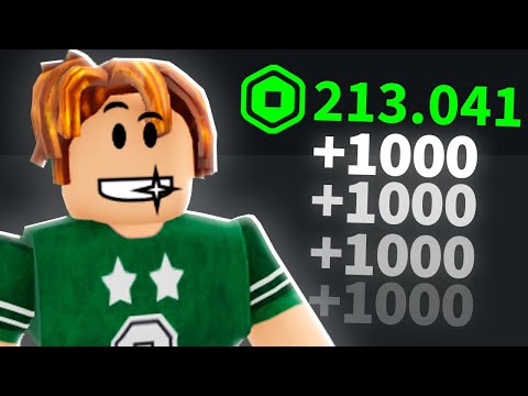 COMO FICAR RICO NO ROBLOX 😎