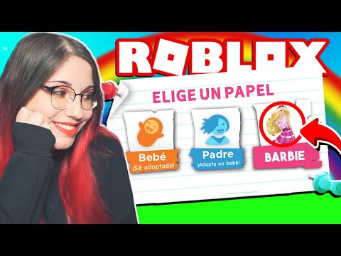 COMO JUGAR EL *NUEVO* MODO BARBIE en ADOPT ME de ROBLOX 💄
