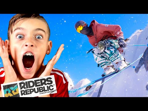 COMO NO BAJAR LA PISTA DE SKI XD *RIDERS REPUBLIC*