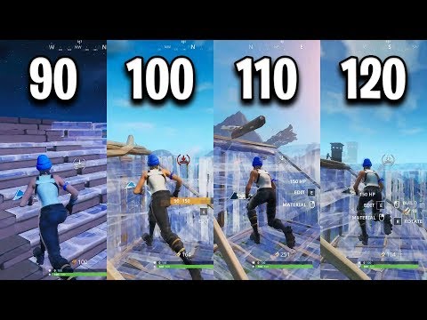 Comparing All FOV's In Fortnite Season X (FOV SLIDER INGAME)