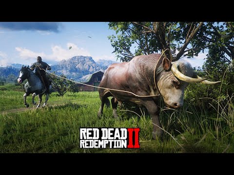 Comprei um TOURO e domei um CAVALO CREME – Red Dead Redemption 2